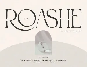 Roashe font