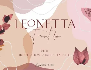 Leonetta Duo font