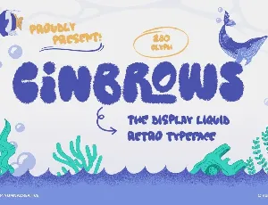 Cinbrows font