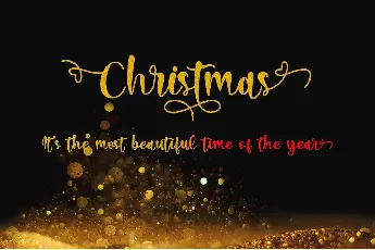 Christmas Lights _ Personal Use font