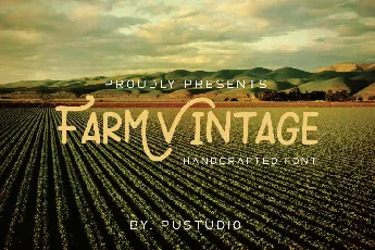 FARMVINTAGE font