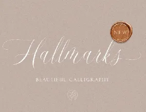 Hallmarks font