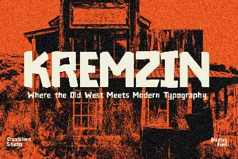 CF Kremzin Demo font