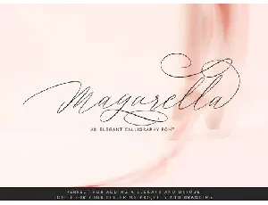 Magarella Script font