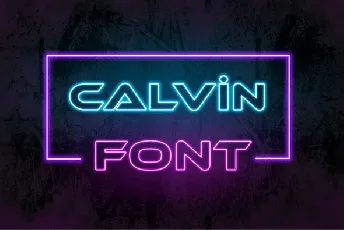 Calvin font