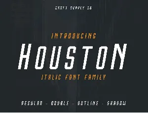 Houston font