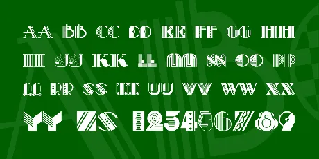 Pastiche NF font