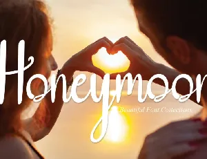 Honeymoon Script font