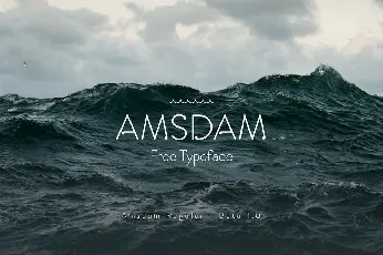 Amsdam font