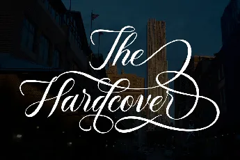 TheHardcover-personaluse font