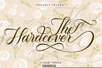 TheHardcover-personaluse font