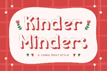 Kinder Minders font