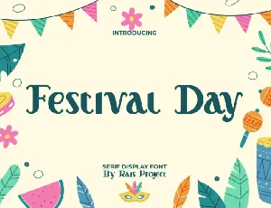 Festival Day font