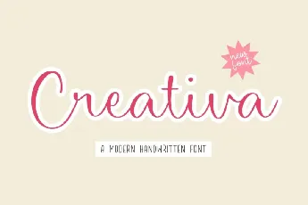 Creativa Typeface font