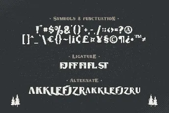 Hastag Vintage font