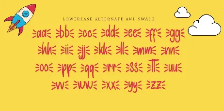 Super Yellow - Pesonal Use font