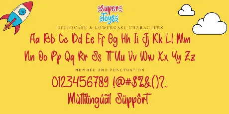 Super Yellow - Pesonal Use font