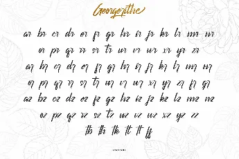 Georgerithe Demo font