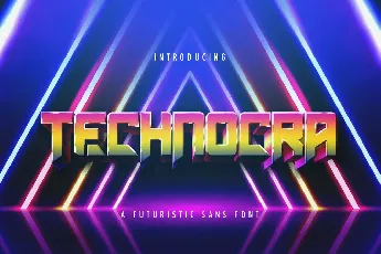 Technocra font