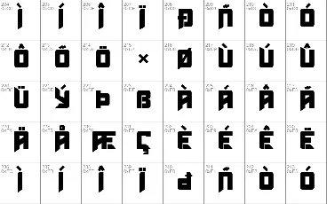 Technocra font