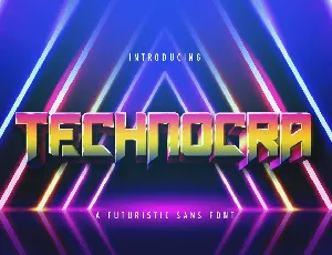 Technocra font