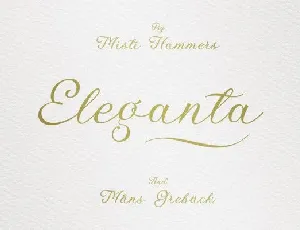 Eleganta font