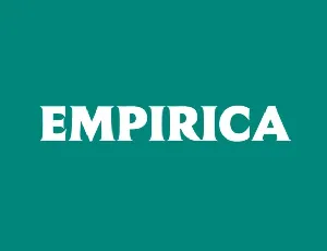 Empirica Family font