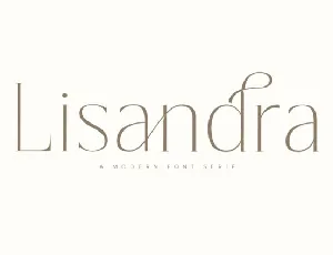 Lisandra font