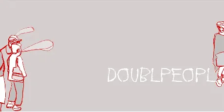 Doublpeopl font