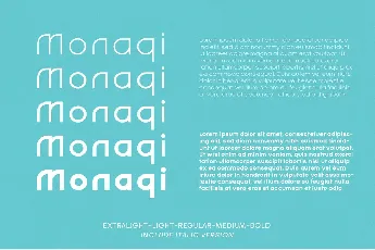 Monaqi font