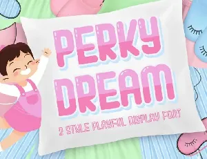 Perky Dream font