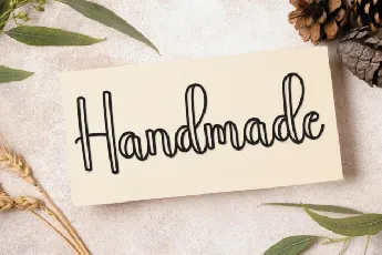 Handful Script font