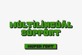 Mupen font