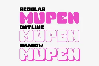 Mupen font