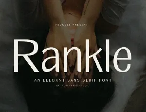 Rankle font