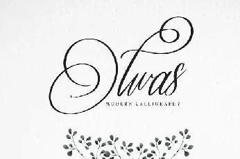 Olwas Script Free font