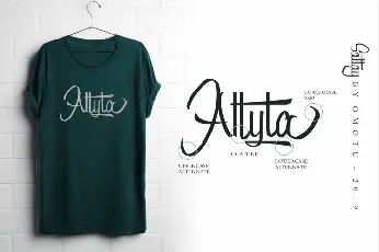 Sattay Script Free font