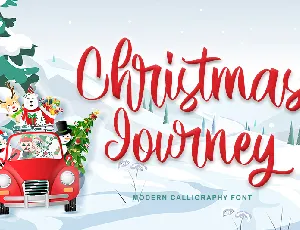 Christmas Journey font