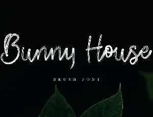 Bunny House font