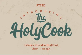 Holy Cook Demo font