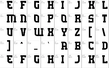 SUPERUN font