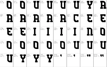 SUPERUN font