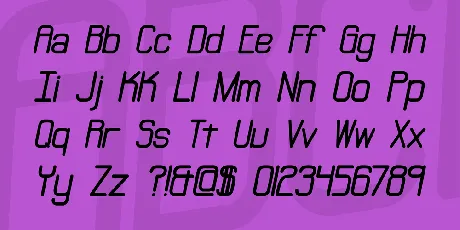 Neural font