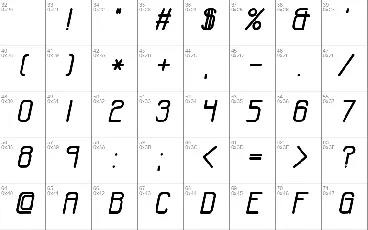 Neural font