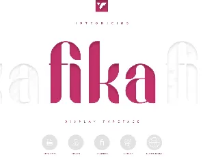 Fika font