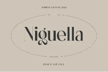 Niguella font