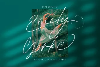 Emily Yorke font