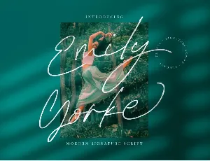 Emily Yorke font