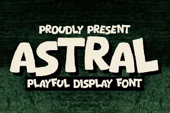 Astral Display font