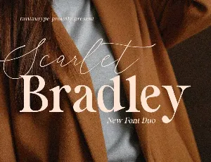 Scarlet Bradley font